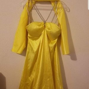 Yellow Prom Dress